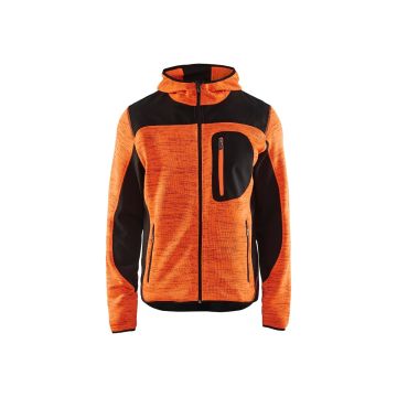 Blåkläder Stickad Fleece Orange/Svart 493021175399