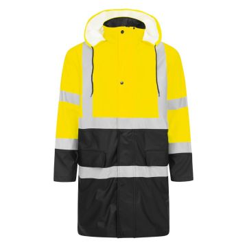 Workwear Factory Regnrock 150508 gul/svart