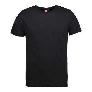 ID T-shirt V-hals 0514 svart